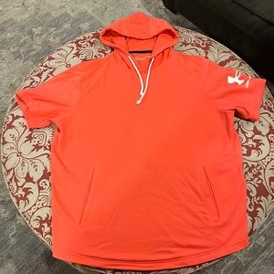 Under armour short sleeve hoodie